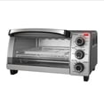 thumbnail image 1 of Black + Decker Natural Convection 4-slice Toaster Oven, 1 of 8