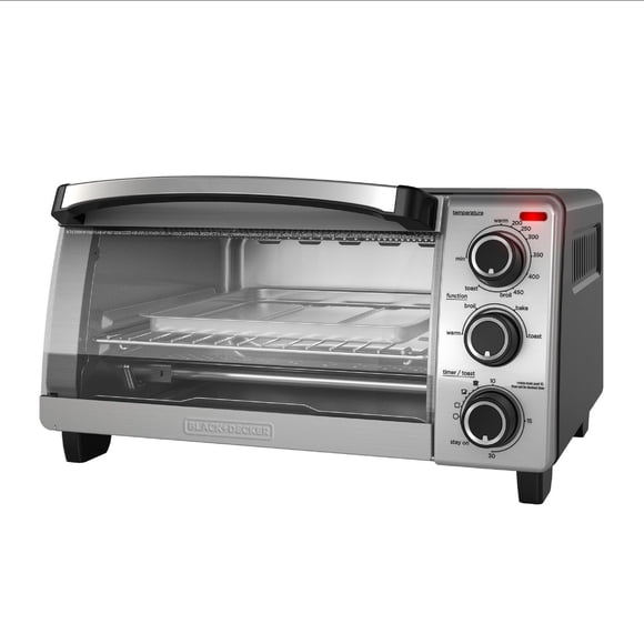 Black + Decker Natural Convection 4-slice Toaster Oven
