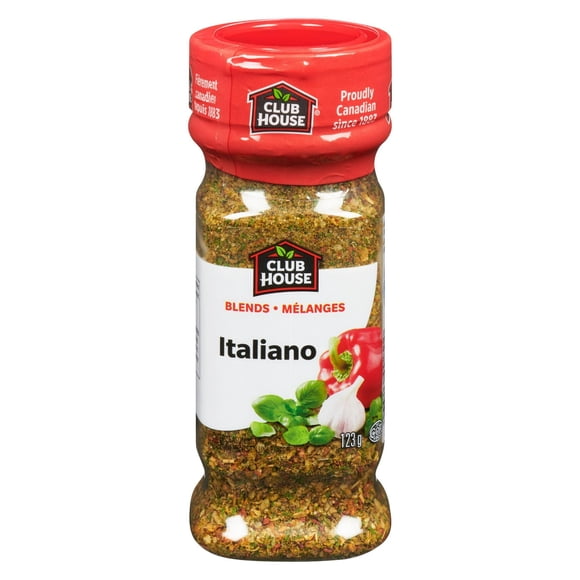 Club House, Herbes et épices naturelles de qualité, Mélange Signature, Italiano, 123g