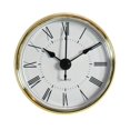 thumbnail image 1 of Clock Insert Round Clock Fit Movement Bezel Roman Numerals .75 Inch (70 mm) Diameter Hole 05, 1 of 6