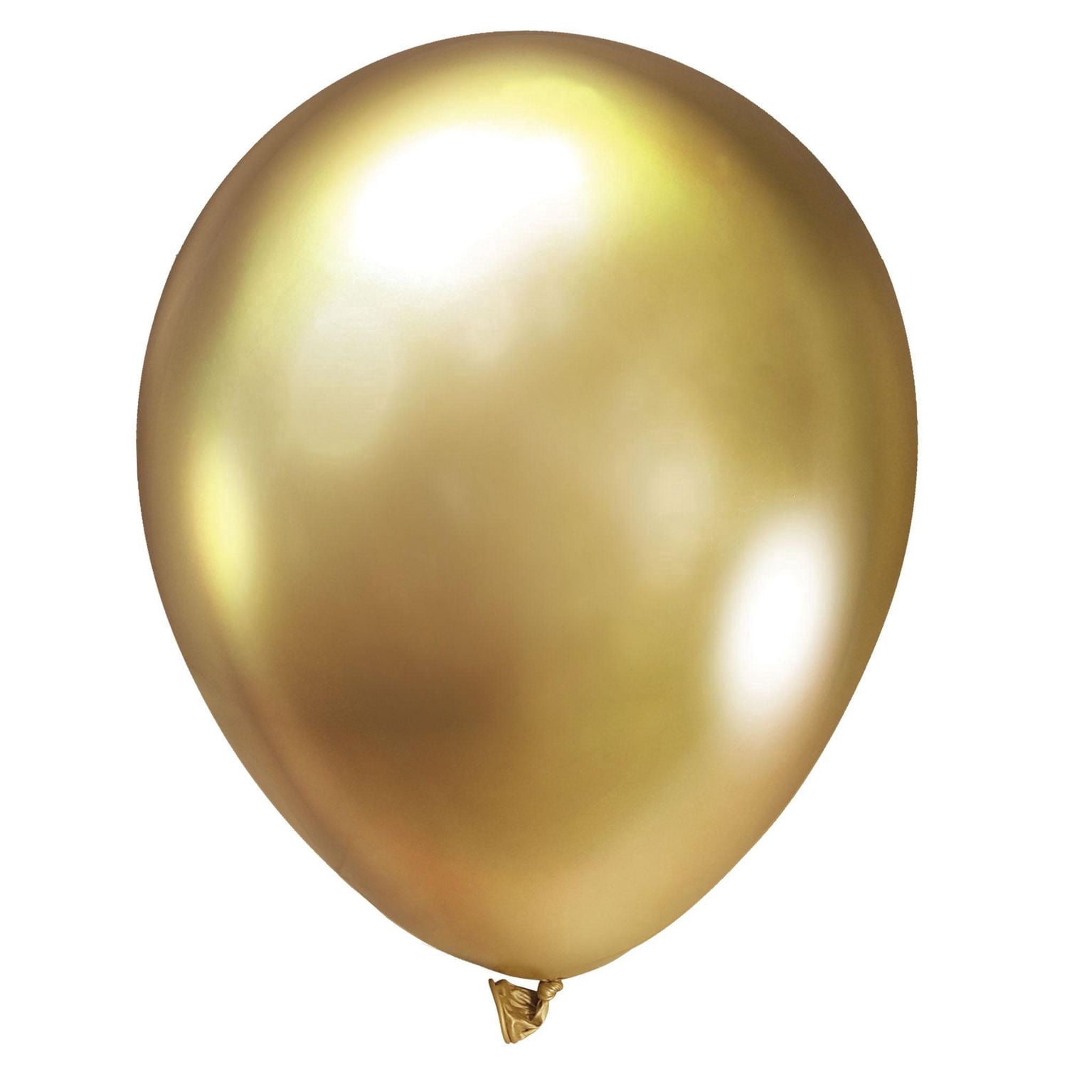 Way to Celebrate! 25ct Party Decoration and Accessories, Gold / Silver Foil Confetti Balloons, 30cm