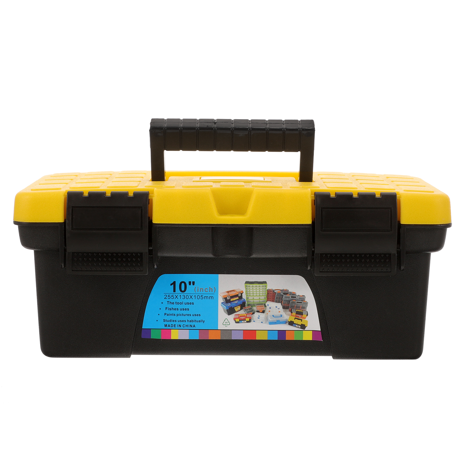 Tool Box Organizer And Storage Handheld Tool Box 10 Inch Tool Hard Carrying Case