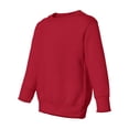 thumbnail image 2 of Rabbit Skins Toddler Boy  Girl Fleece Long Sleeve Pullover Sweatshirt, 7, Red, 2 of 3
