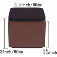 thumbnail image 2 of Bed Risers Furniture Risers Add 2 Inch Height, Solid Steel Support 10000 Pounds, Table Riser, Chair or Couch Riser, Set of 4 Furniture Risers, 2 of 5