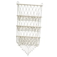 thumbnail image 3 of Luzkey Stuffed Animal Hammock Stuffed Toy Net Toy Storage Boho Macrame Three Layers Hanging Storage Net Organizer Holder for Bedroom Beige, 3 of 7