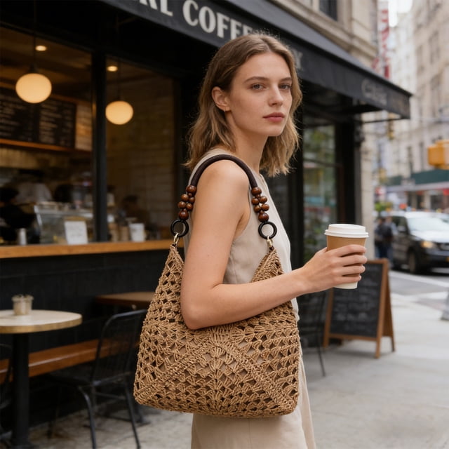 Shoulder Bag | Tote Bag | Large Capacity Crossbody Bag for Women | Everyday Commuting & Travel | Spacious Storage for Phone Wallet Cosmetics | Lightweight Durable Polyester Fabric