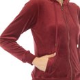 thumbnail image 4 of White Mark Ensemble de Survêtement en Velours pour Femmes, 2 Pcs, 4 of 6