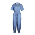 thumbnail image 3 of Babysbule Pantalon pour Femmes Femmes Salopette Grande Taille Décontractée Ample Salopette Barboteuse Combinaison Bouffante Combinaison, 3 of 6