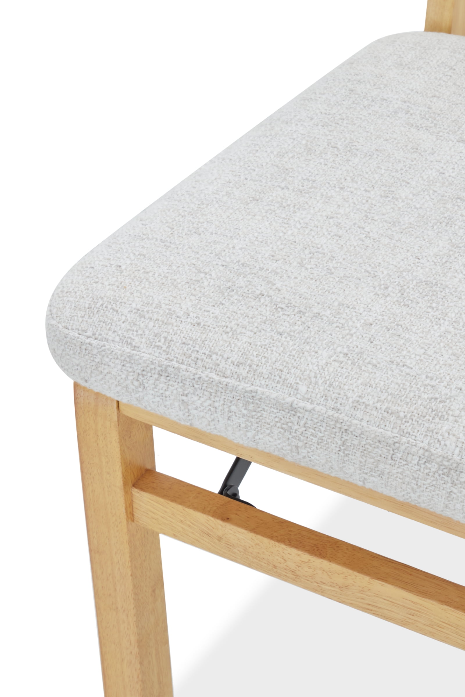 Mainstays Basic Folding  Fabric Chair 2PK-Wheat