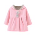 thumbnail image 2 of Baby Girl Girls' Hooded Jacket Spring And Winter New Style Small And Medium-sized Children's Cute Rabbit Ears Trendy Style 3 Year Old Girl Gifts on Clearance, 2 of 8