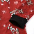 thumbnail image 4 of Pyjama de Noël Assorti pour la Famille Combinaison une-Pièce Maman Papa Enfants Sweat à Capuche Cerf, 4 of 8
