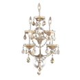 thumbnail image 1 of Elegant Lighting Maria Theresa Transitional 5 Light E12 Golden Teak Wall Sconce, 1 of 2