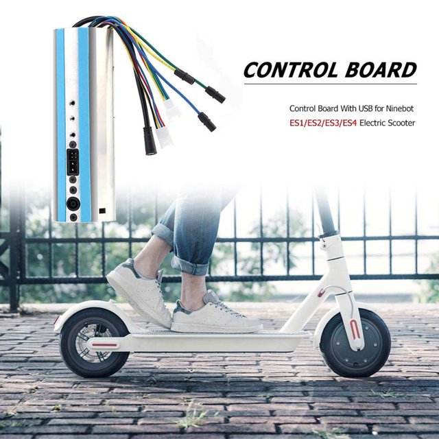 Tableau de Bord Trottinette Électrique Activé Carte de Contrôle Bluetooth de Remplacement pour Trottinette Carte Bluetooth Électrique Ninebot Segway ES1/ES2/ES3/ES4