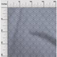 thumbnail image 1 of oneOone Viscose Chiffon Fabric Argyle Geometric Decor Fabric Printed BTY 42 Inch Wide, 1 of 1