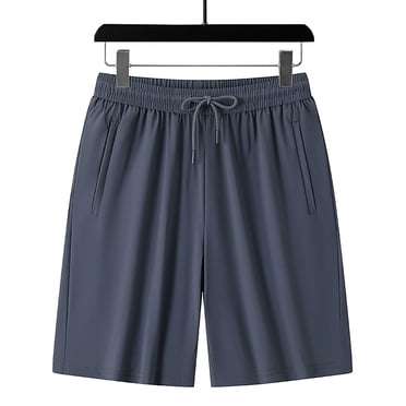 Gspmoly Mens Lounge Shorts, Men'S Casual Daily Outdoor Beach Lightweight and Breathable Work Shorts Mens Golf Shorts Deals of The Day Dark Gray L