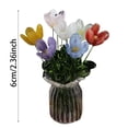 thumbnail image 2 of Ornement de Bureau Élégant et Réaliste à Motif Floral pour la Maison et l'Aménagement de Table, 2 of 6