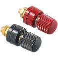 thumbnail image 4 of 2pcs Car Post Terminal With 6mm Brass Stud And Nuts Remote Battery Power Junction Post Connector Terminal Kit Car Accessories, 4 of 12
