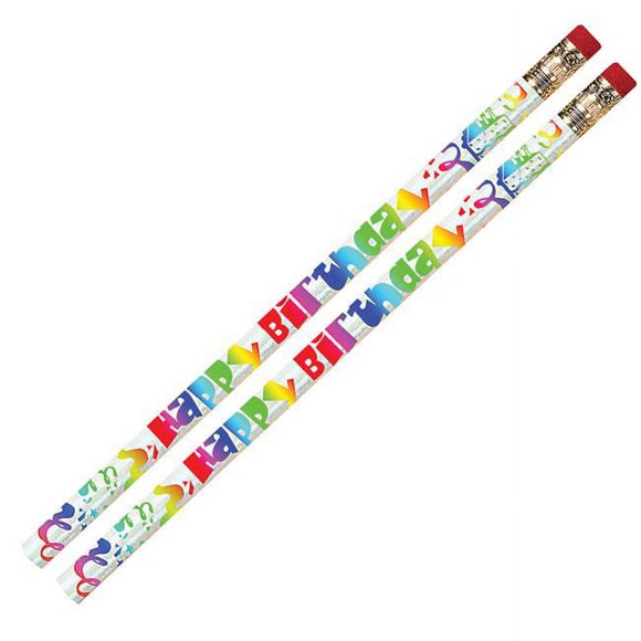 Musgrave Pencil MUS1361D-12 Fête d'Anniversaire Pencil - 12 Dazon