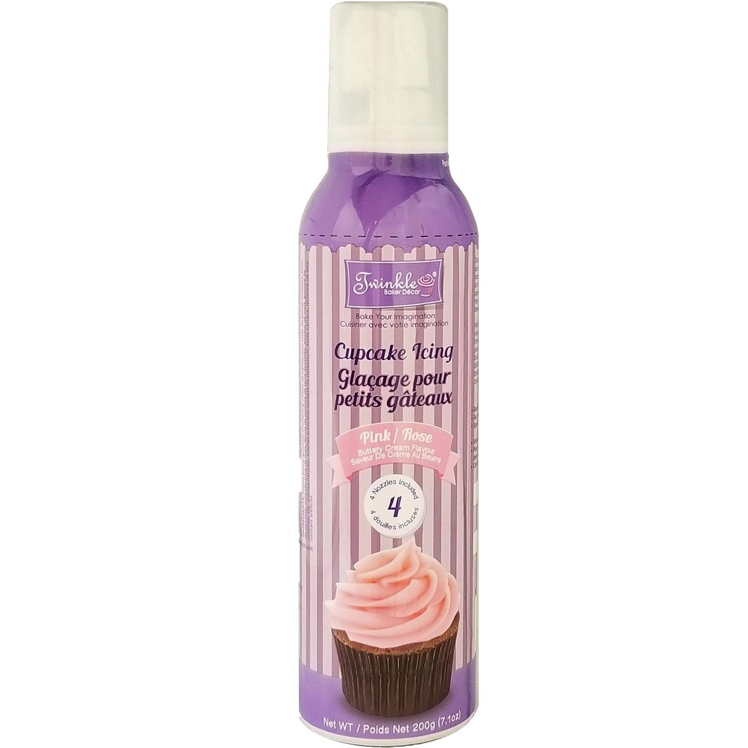 Glaçage pour petits gâteaux Twinkle - rose