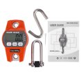 thumbnail image 2 of Scale Digital LCD Display Hanging Scale Mini Crane Scale With Hooks For Farm Hunting Fishing Outdoor 300kg/600lb Orange, 2 of 8