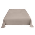 thumbnail image 1 of Solid Color Minimalist Sheet Skin Friendly Bed Sheet Easy To Care For Comfortable Sleep Sheet Skin Friendly Household Solid Color Pale Sheets Care Sheets Fan under Sheets Mid Sheets Linen Bed Sheet, 1 of 3