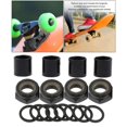 thumbnail image 3 of koolsoo Skateboard Truck Essieu Rondelles Entretoises Écrous Longboard Reconstruction Quincaillerie Noir, 3 of 9
