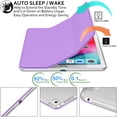 thumbnail image 3 of DuraSafe Cases pour iPad Mini 7,9 Pouces 4e Génération 2015 [ Mini 4e Gén. ] A1538 A1550 Étui Rigide Mince de Protection avec Support - Violet, 3 of 8