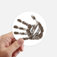 thumbnail image 1 of Laceration Marks Handprint Wound Sticker Round Wall Suitcase Laptop Label Bumper, 1 of 1