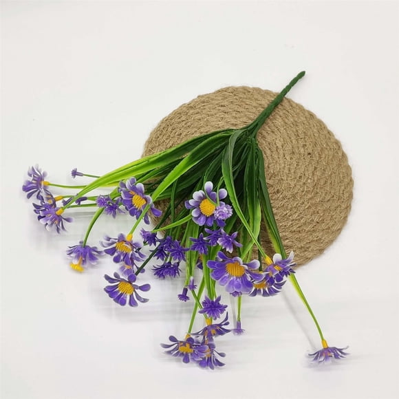 TopLLC 1 Bouquet de Fleurs Simulées, Fleurs Artificielles, Marguerites et Chrysanthèmes pour Décoration de la Maison Fausses Fleurs Cadeaux de la Saint-Valentin (12,48 Po)