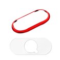thumbnail image 2 of Red Camera Lens Protector Metal Ring for Phone Use Prevents Scratches Easy to Apply Fits iPhone XS, 2 of 8