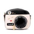thumbnail image 1 of Women Vintage Camera Design Small Chic Long Shoulder Messenger Bag Handbag Black, 1 of 8
