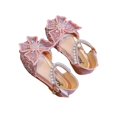 thumbnail image 4 of Sandales Fille Enfant Strass Papillon Perles Été Décontracté Rue Danse Chaussures pour Enfants, 4 of 7