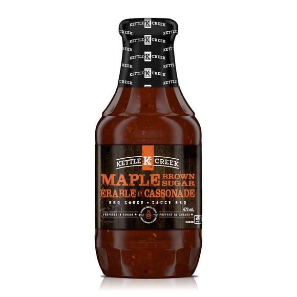 Kettle Creek Maple Brown Sugar BBQ Sauce 473ml - Gluten Free