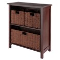 thumbnail image 1 of Étagère de rangement Milan 4 pièces avec ensemble de paniers, 1 of 8