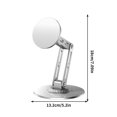thumbnail image 3 of JASKFLY Three-Axis Folding Mobile Phone Stand 3 Pack Foldable Metal Magnetic Rotatable Phone, 3 of 6