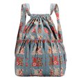 thumbnail image 1 of XZNGL Womens Large Capacity Flower Ethnic Style Waterproof Nylon Shoulders Backpacks, 1 of 8