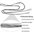 thumbnail image 4 of Lion 62" Takedown Hunting Recurve Bow Metal Riser 30 35 40 45 50 55 60 65 70 Lbs Right Handed, 4 of 7