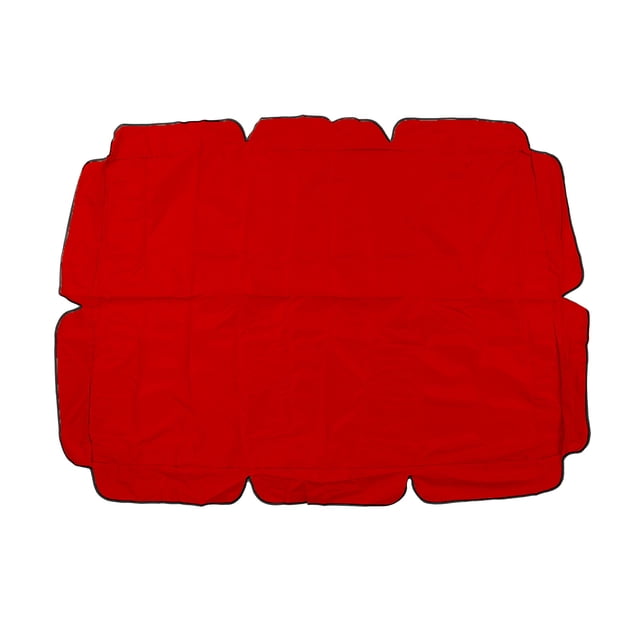Auvent de Remplacement pour Balançoire, Imperméable, Protection UV, Auvent de Balançoire d'Extérieur pour Patio Rouge, Vert Foncé, Beige, Café, Noir