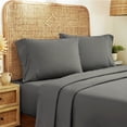 thumbnail image 1 of California Design Den - Luxury Sheets Bed 100% Cotton, 600 Thread Count, Deep Pocket, Snug Fit, Soft & Crisp Best Bedsheet Set with Sateen Weave, 1 of 5