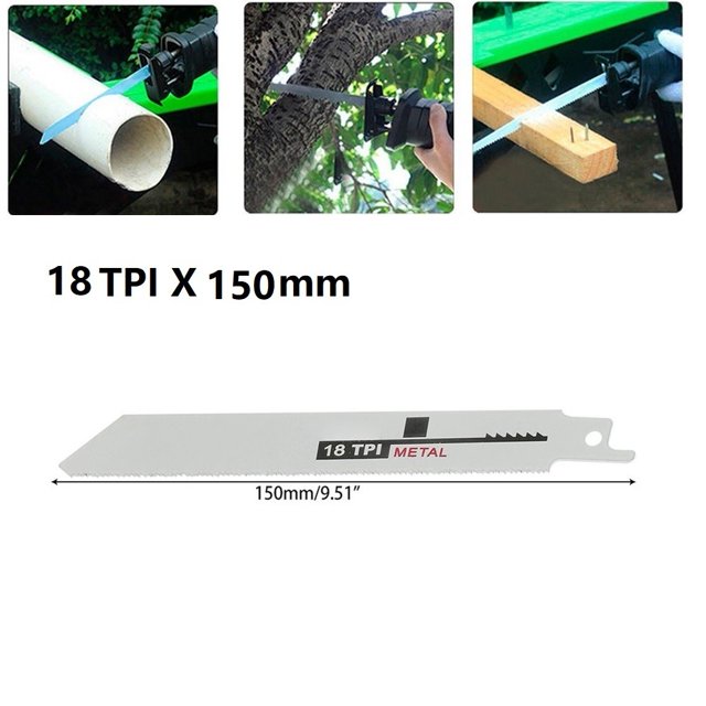 Reciprocating Multi Saw Blade Cutter Set For Metal Wood Cutting Accessories Tool