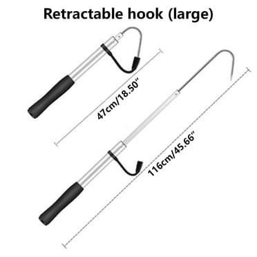 Father's Day Gifts Kcavykas Tools,decor,Outeers,Telescopic Aluminum Alloy Hook Bot Fishing Hook Fishing Gear Stainless Steel Fish Hook Fishing Hook