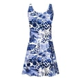 thumbnail image 4 of Robes de Bain pour Femmes Tankini une Pièce Modeste Maillot de Bain Contrôle du Ventre Robe de Bain, 4 of 5