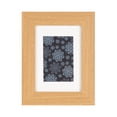 thumbnail image 1 of DesignOvation Tinta 5" x 7" Matted to 3.5" x 5" Brown Tabletop Picture Frame, 1 of 7