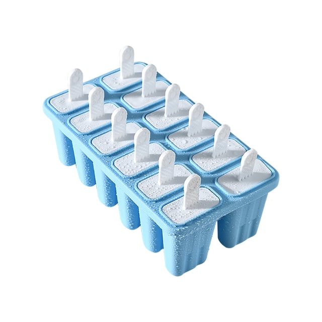 Agiferg Popsicle Molds 12 Pieces Silicone Ice Molds Tray Mold Reusable Easy Ice Maker