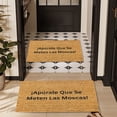 thumbnail image 4 of Tapis d'Entrée Amusant « Apurale Que S E Meten Las Mo Scas », Paillasson Non - Tapis d'Entrée pour Usage Intérieur Extérieur, 4 of 6