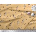 thumbnail image 3 of Tissu de Rayonne Pomme Notes Instrument de Musique Impression Tissu de Couture Yard 56 Pouces de Large, 3 of 5