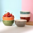 thumbnail image 4 of STAUB Ceramique 14 cm / 6 Piece Ceramic Large Rainbow Multi-Colour Large Bowl Set, Mixed Colours, 4 of 5