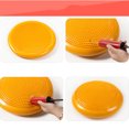thumbnail image 2 of Miangastore Inflated Stability Wobble Cushion Extra Thick Core Balance-Disc Wiggle Seat for Improving Core Strength Relieving Back Pain (Pink), 2 of 6