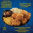 thumbnail image 2 of Hungry-Man Frozen Jumbo Popcorn Chicken Croquettes Frozen Dinner, With Potatoes, BBQ Sauce and Corn, 26g of Protein, Frozen Meal, 397g, 2 of 7