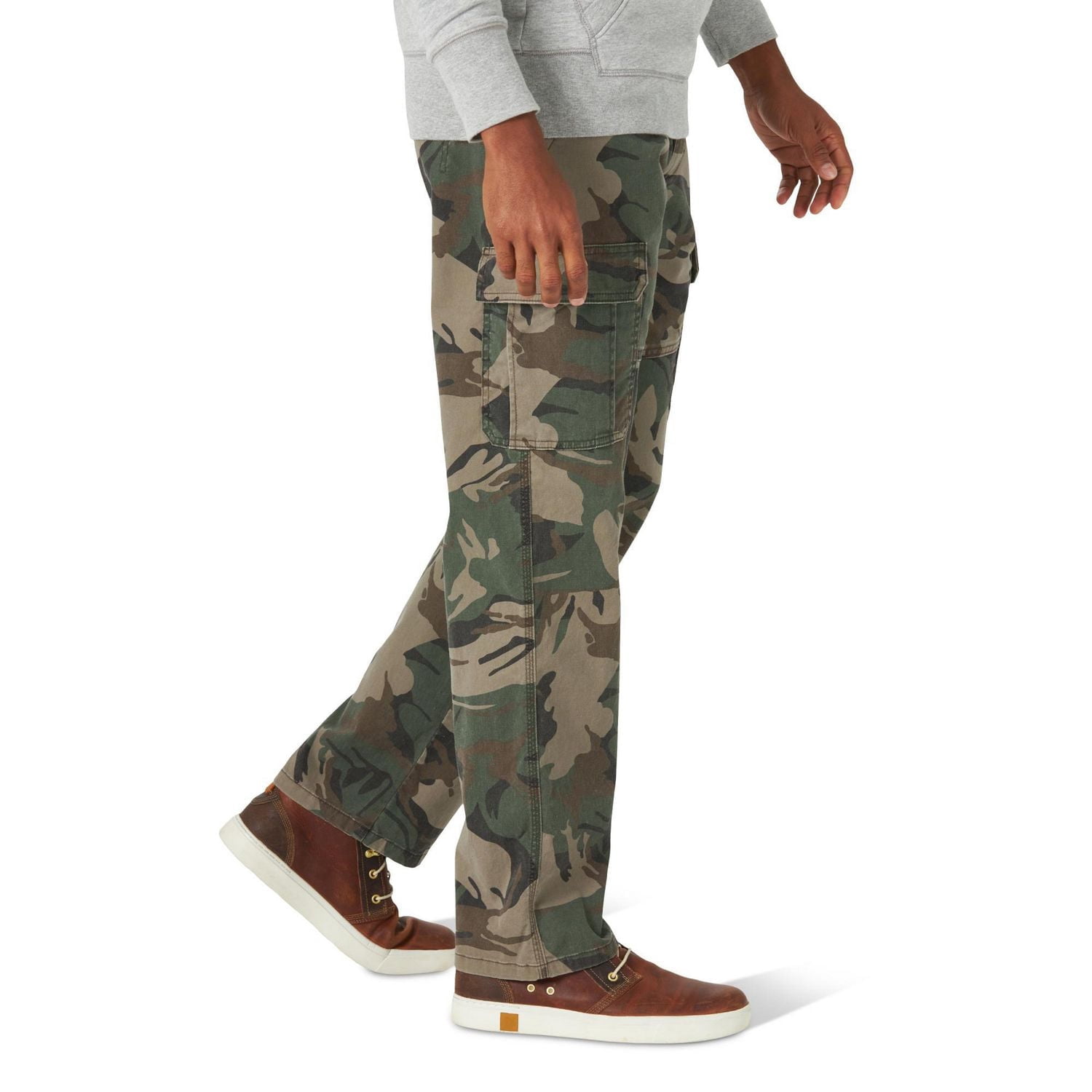 Wrangler Pantalon Cargo en Sergé Pour Homme